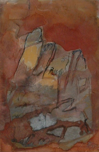 Friedrich Stachat farbige Zeichnungen Sylt